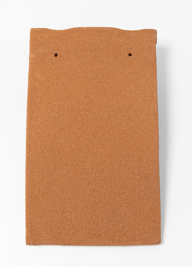 Classic Range – Orange Handmade Sanded Plain Tile | William Blyth