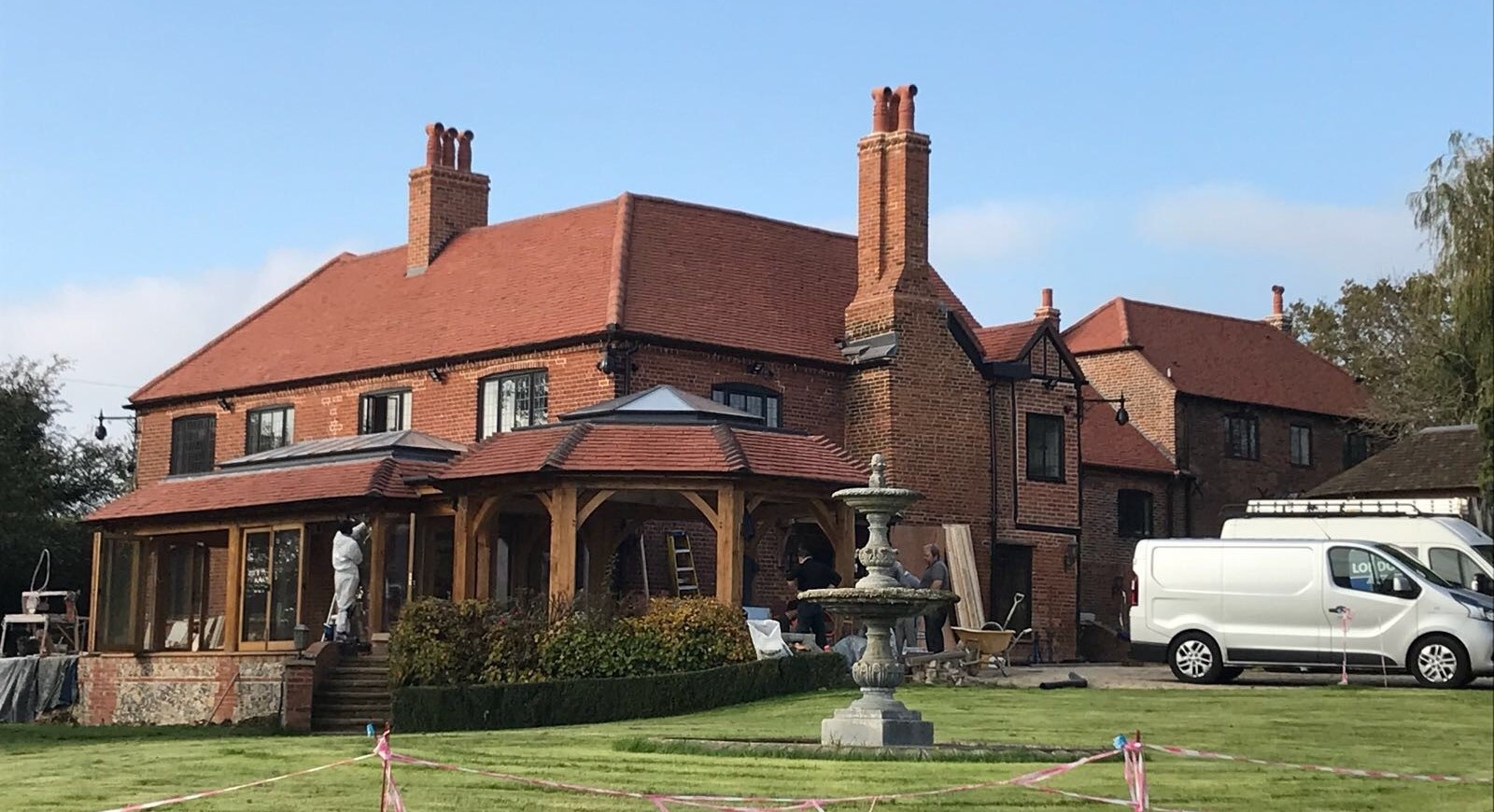 William Blyth Handmade Traditional Sanded Plain Tiles On House 