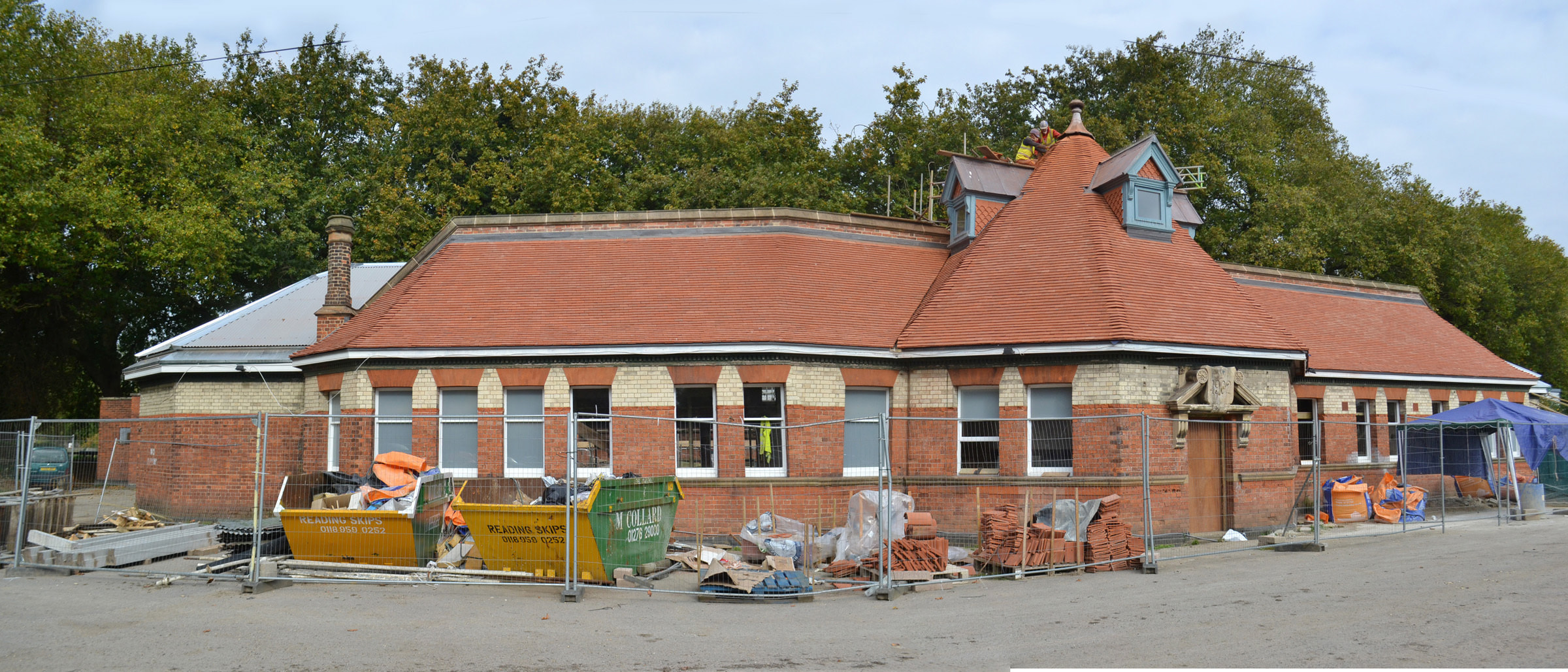 Plain Roof Tiles Reading | The Kings Meadow Baths