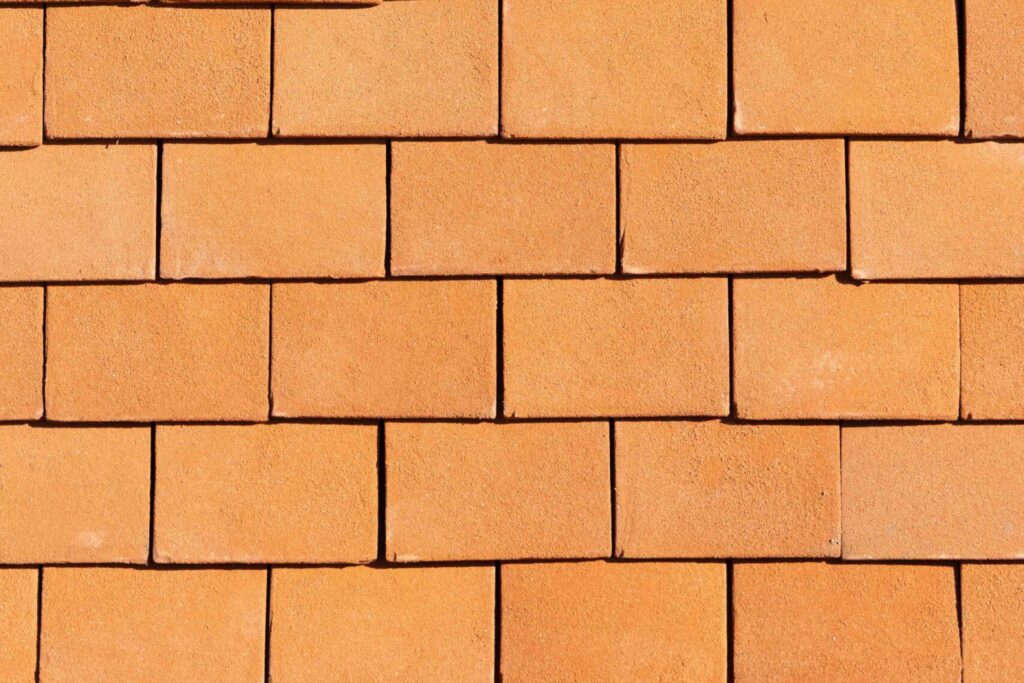 William Blyth Classic Range Plain Tiles - Orange - Tile Board
