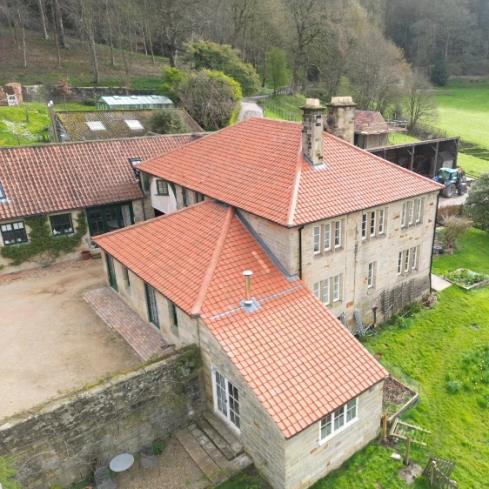 Private Farmhouse | William Blyth Natural Red Celtic Tiles North Yorkshire