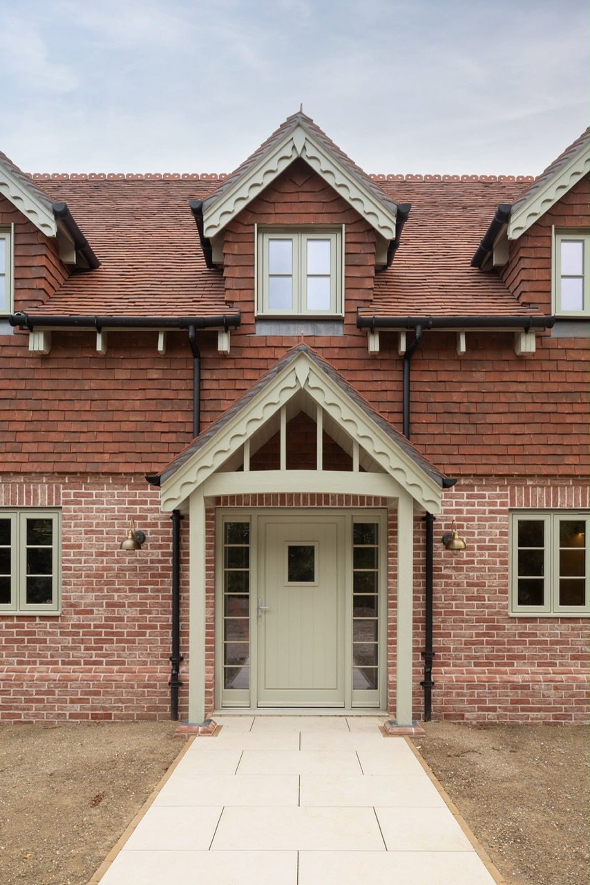 Classic Plain Tiles Surrey | Oak & Olive Homes | Luxury New Build Development