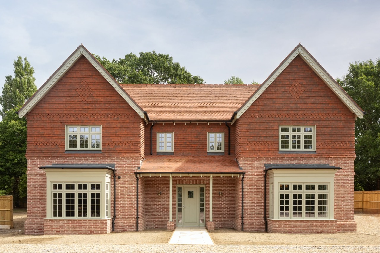 Classic Plain Tiles Surrey | Oak & Olive Homes | Luxury New Build Development